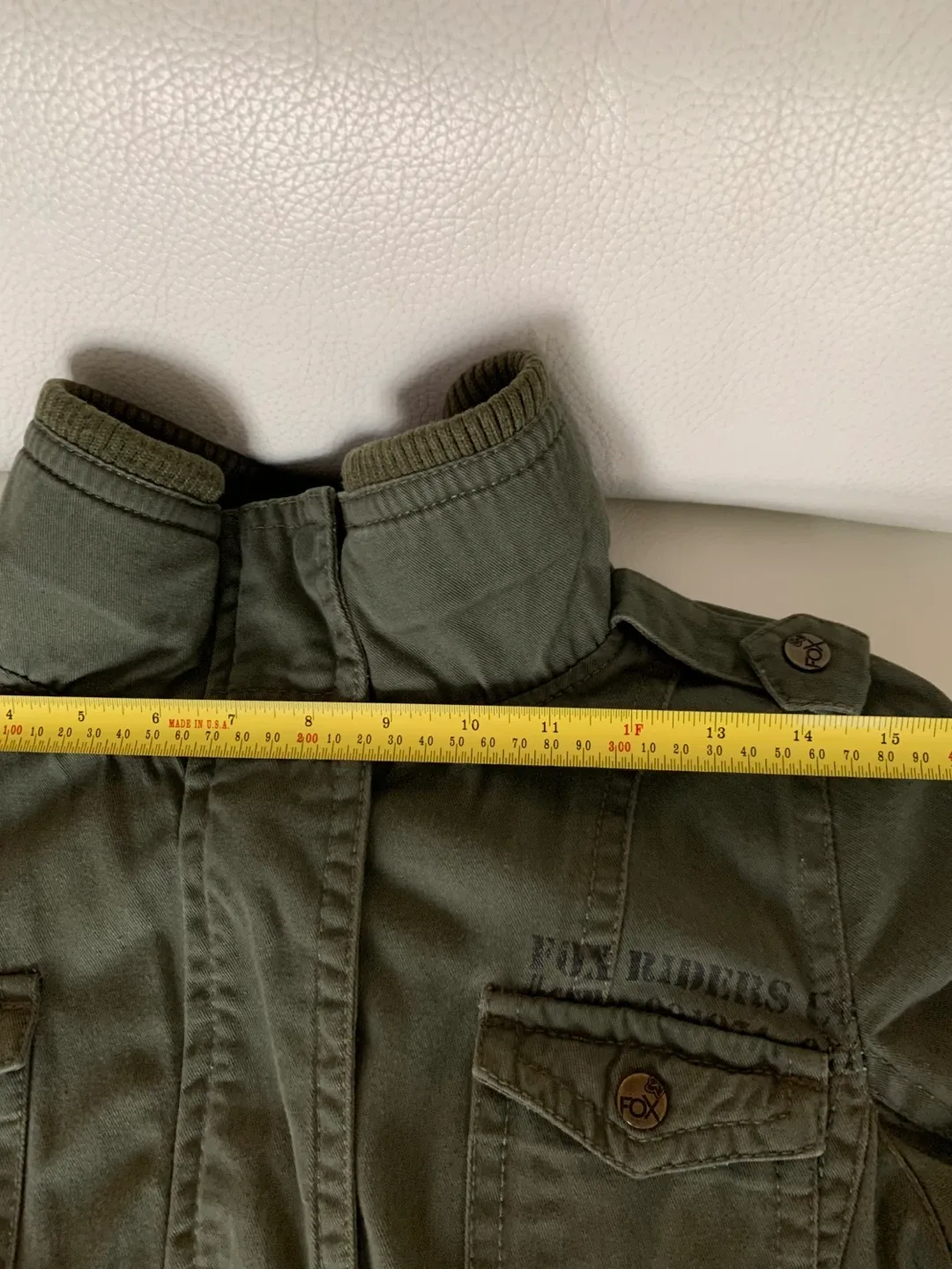 🦊 “Fox Racing” military style jacket image indicator(9)