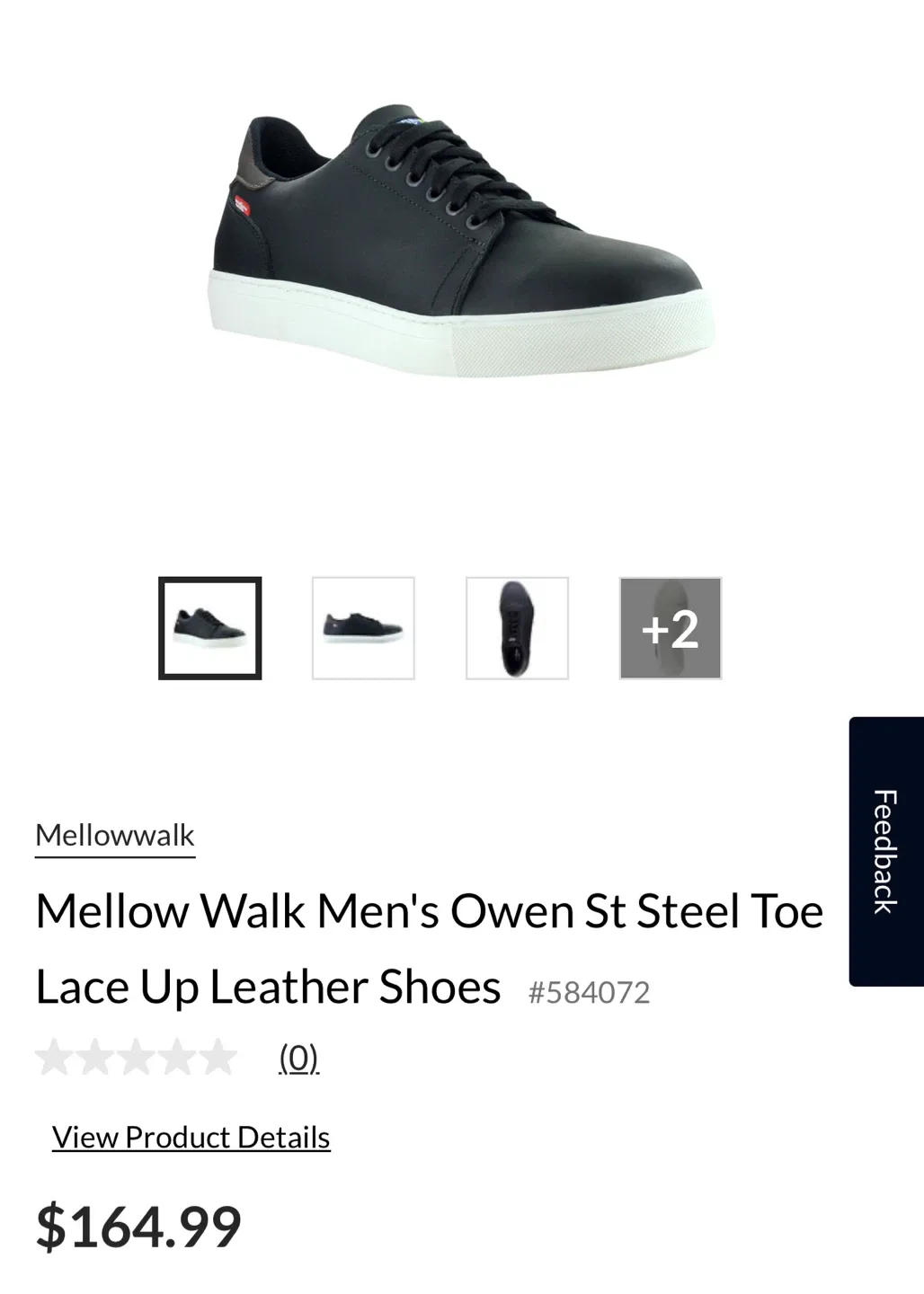 🌟MellowWalk® Men’s Steel Toe Safety Shoes (Size 11, Brand New)🌟 image indicator(10)