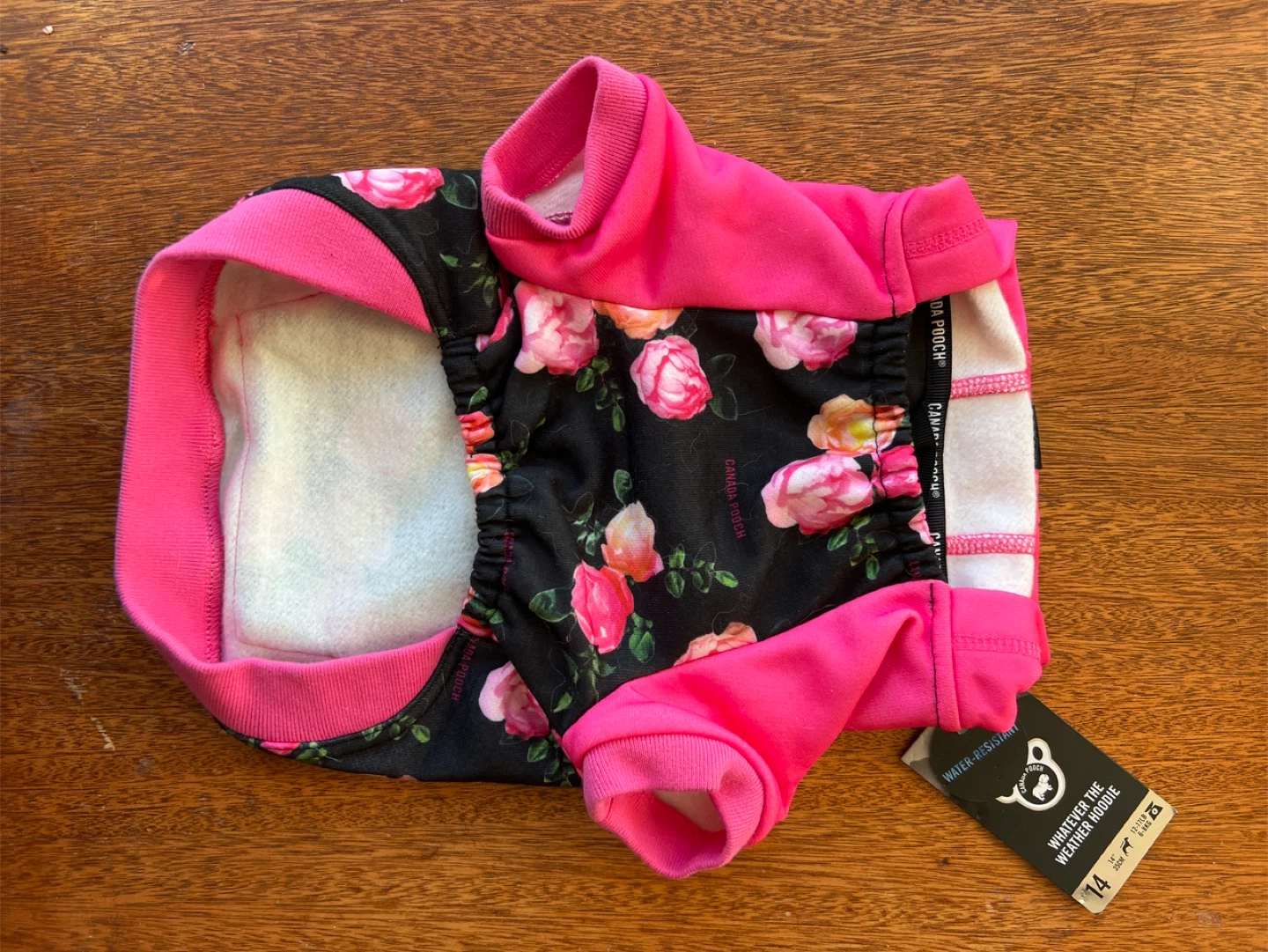 Canada Pooch Whatever The Weather Hoodie Size 14 - photo 2