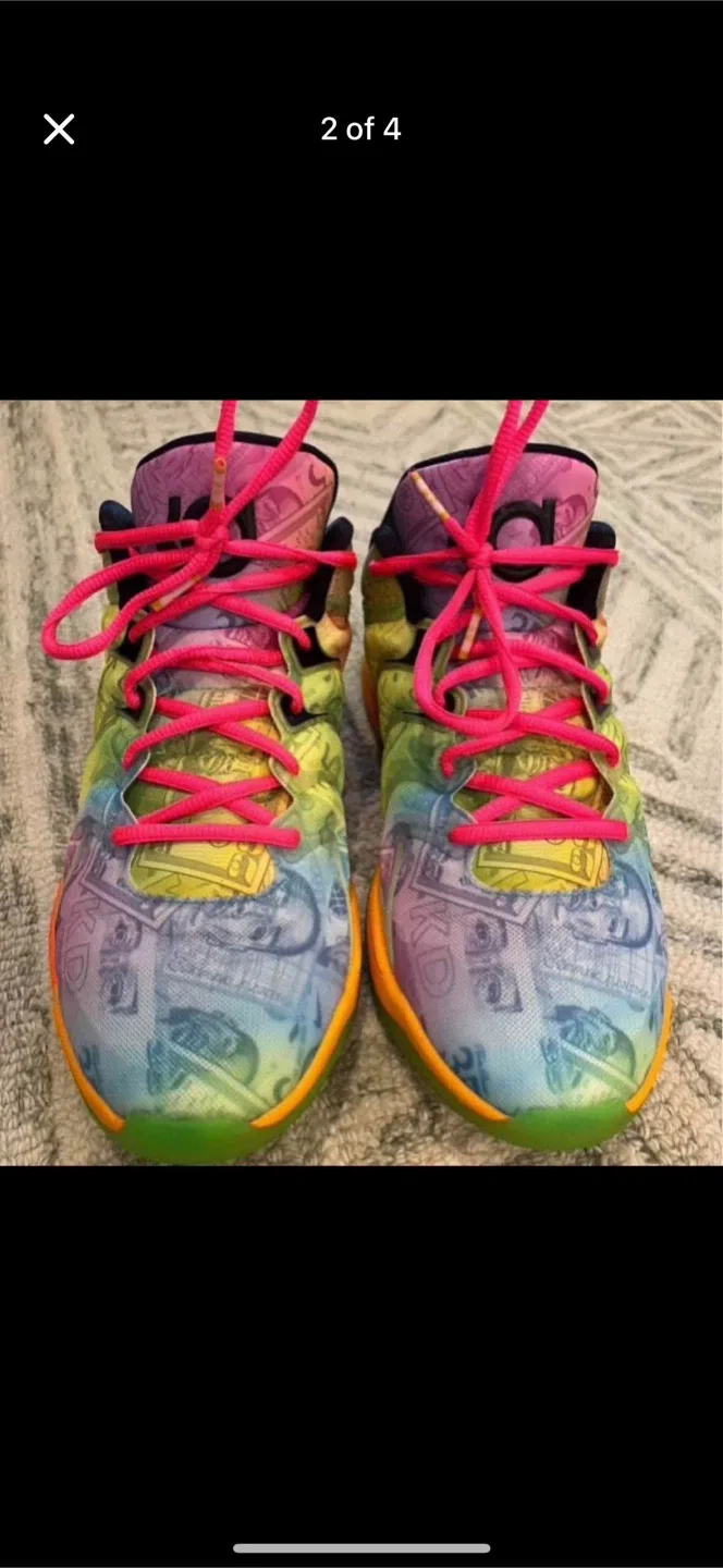 Nike KD17 Barrel Volt Baltic Blue, Size 10 image indicator(2)