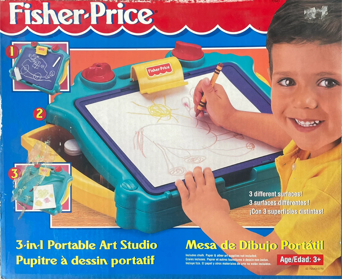 Rare Fisher Price Portable Art Studio