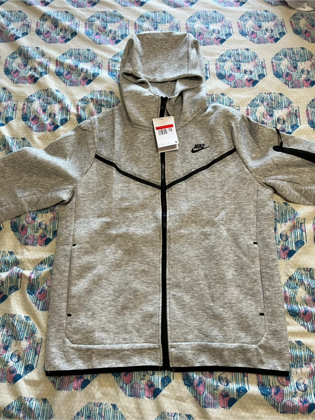 Nike Tech Fleece Grey Hoodie & Pants Set