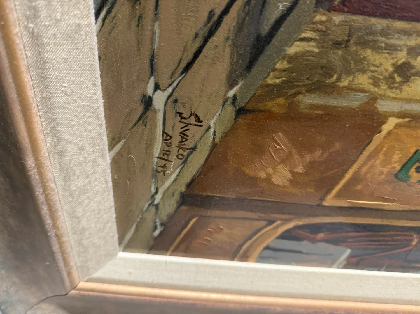 Framed Painting - Signed Artwork - photo 2