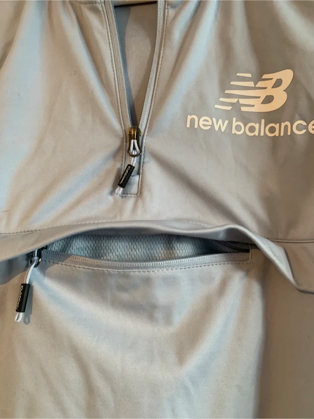 New Balance Light Blue Pullover Jacket image indicator(4)