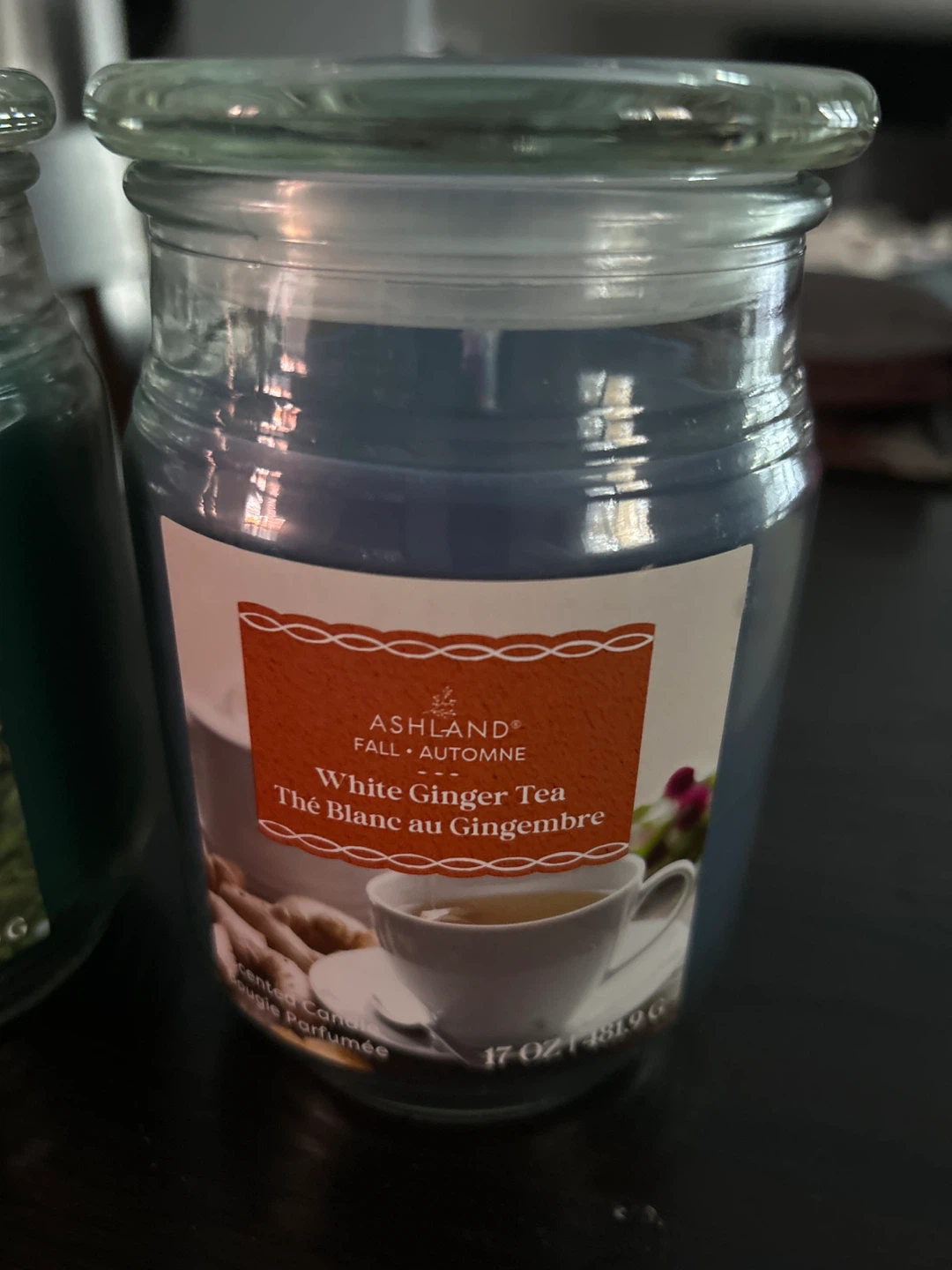 Ashland White Ginger Tea Candle