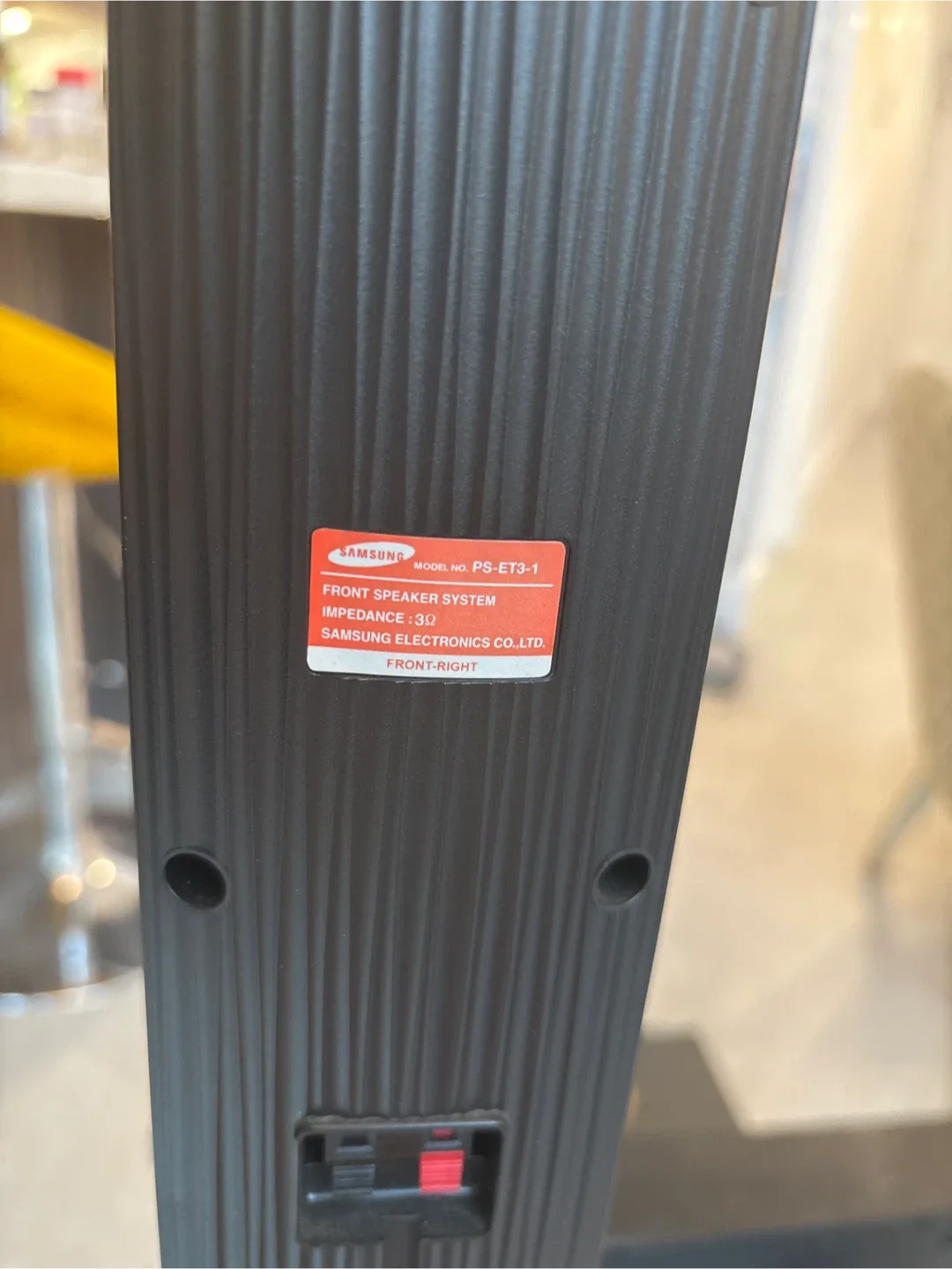 Samsung PS-ET3-1 Home Theatre Speaker System image indicator(2)