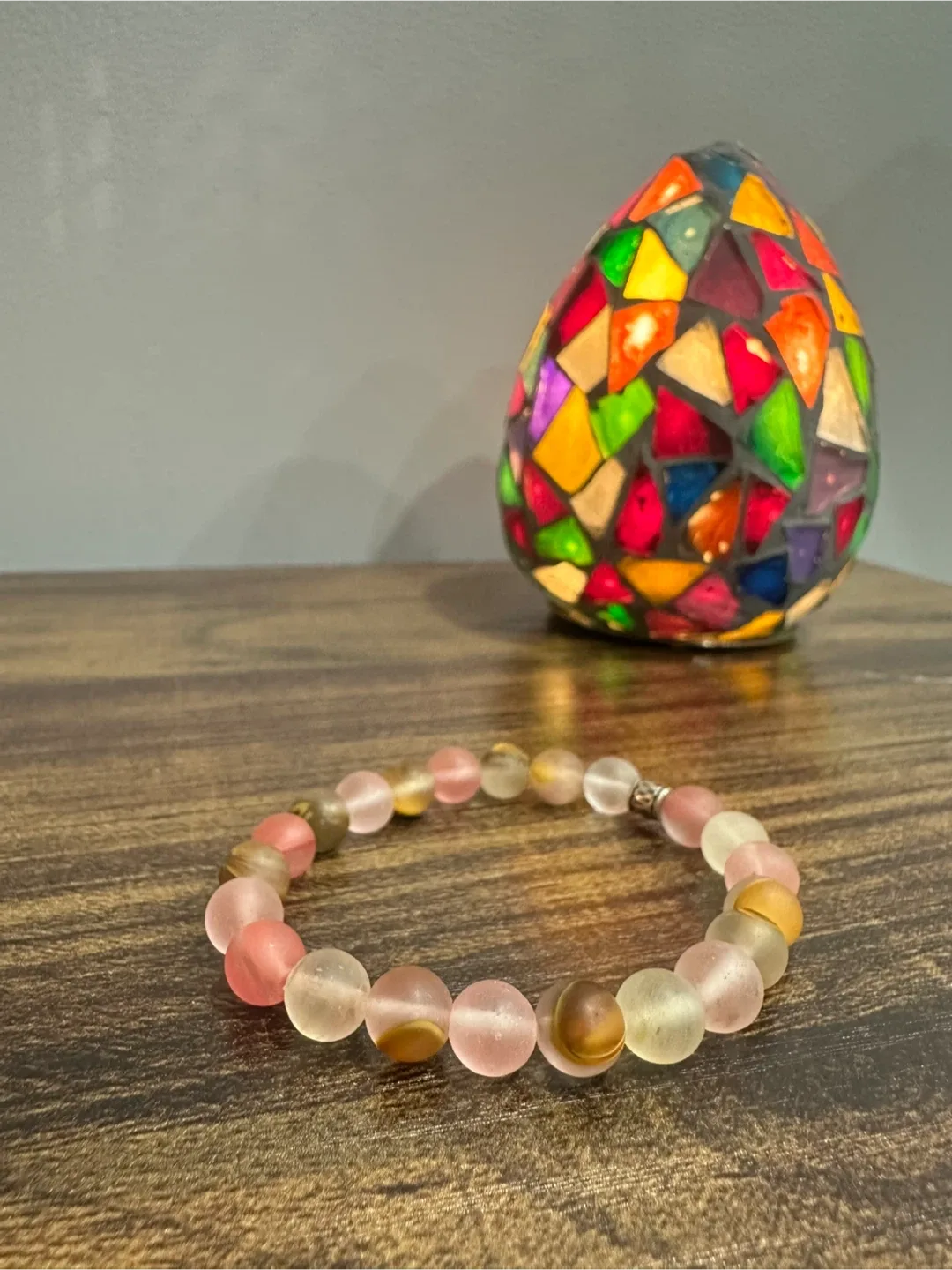 Volcano Cherry Quartz Energy Bracelet