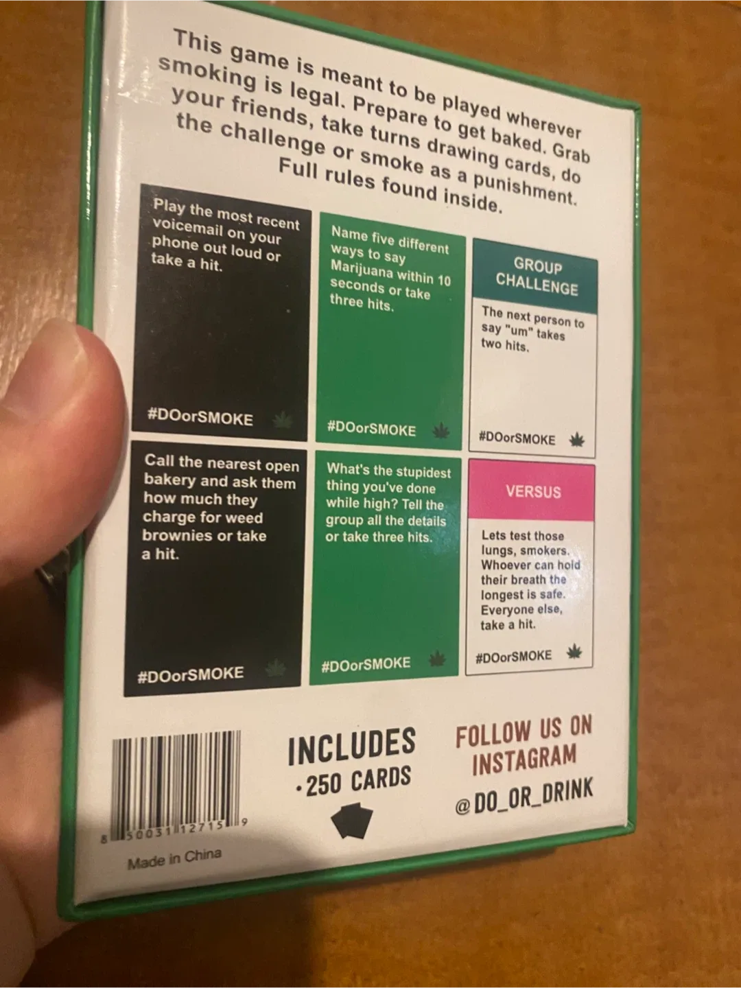 “Do or Smoke” Card Game image indicator(4)