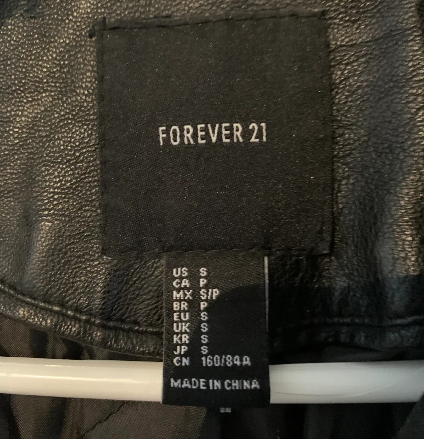 Black Biker Jacket Small - PLS READ ALL image indicator(4)