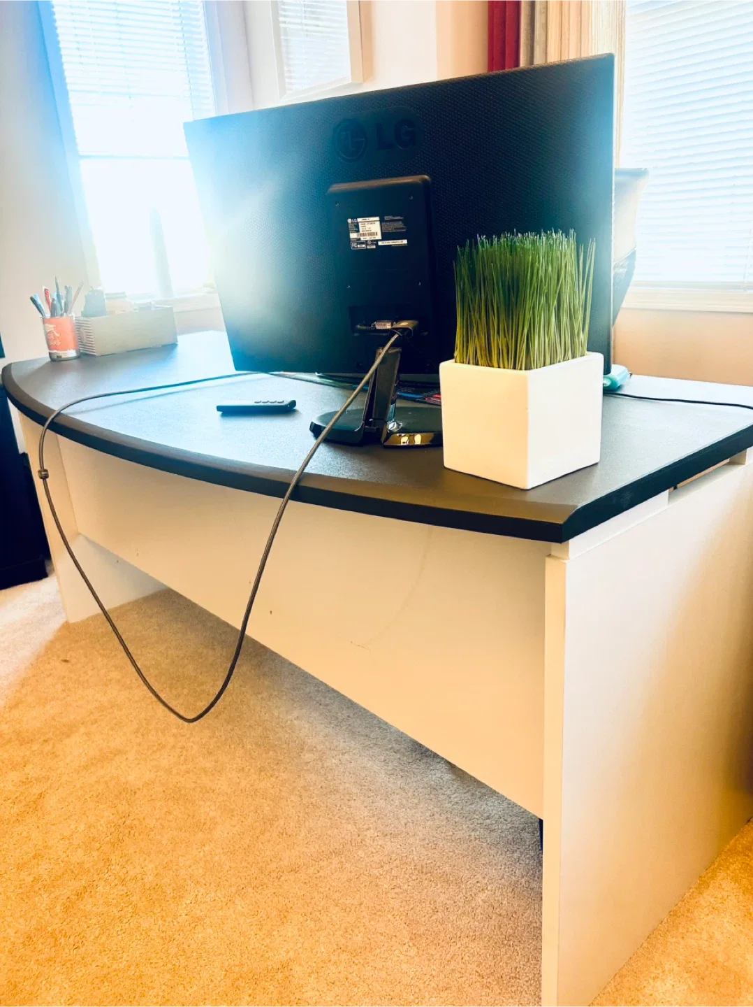 Office Desk - Curved Design
