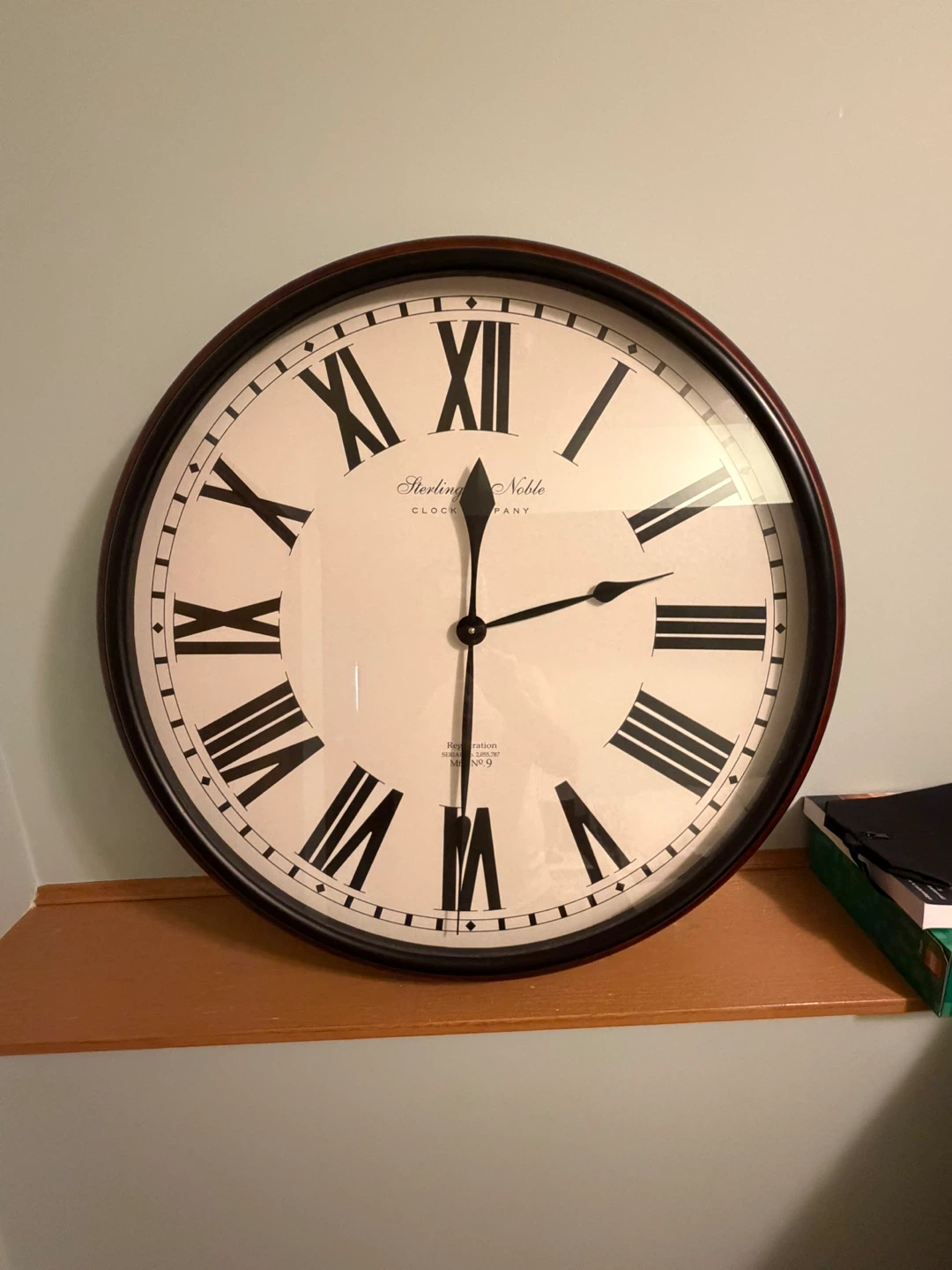 Sterling & Noble Clock Company Wall Clock