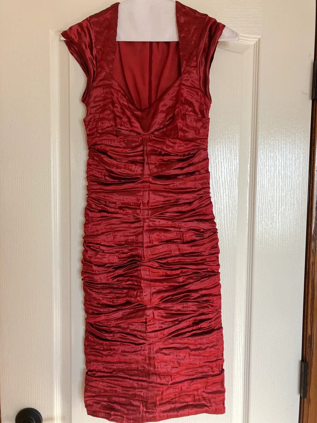 Red Holiday/Party Dress thumbnail