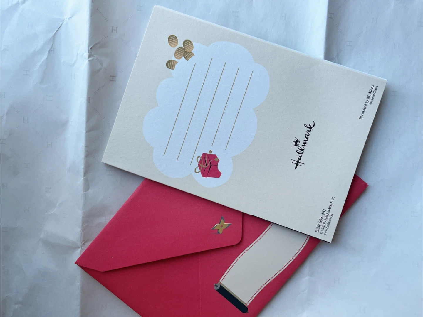 Japanese style ‘thank you’ card - photo 5