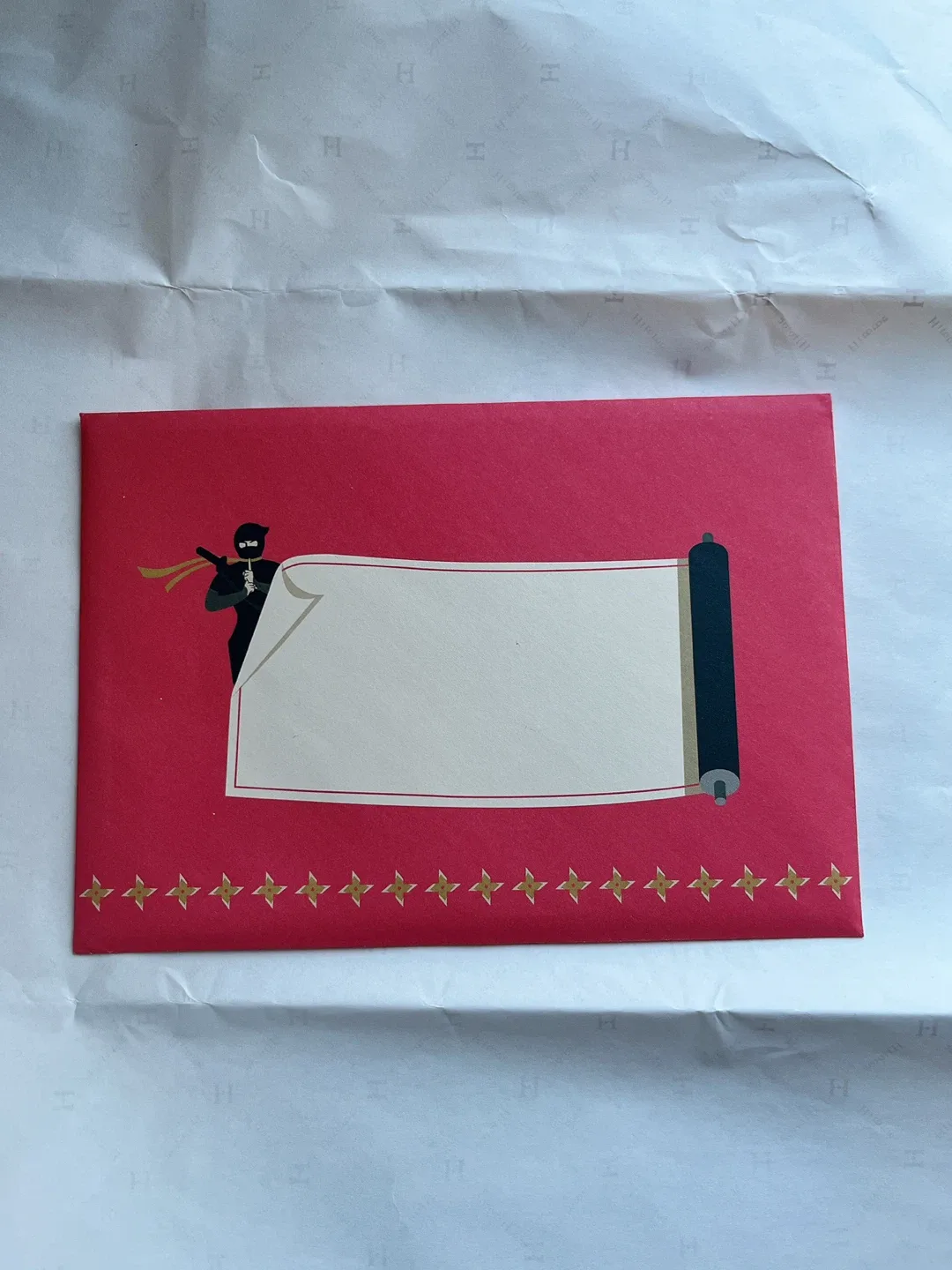 Japanese style ‘thank you’ card image indicator(2)