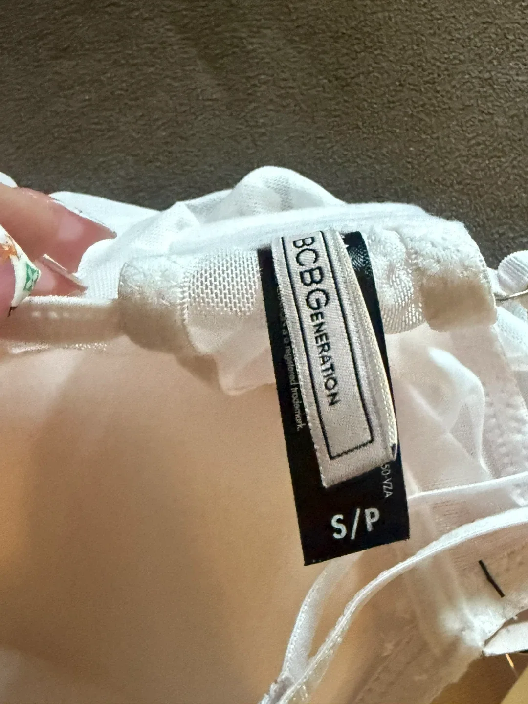 BCBGeneration Luxe Embroidery Push-Up Babydoll - Size S image indicator(4)