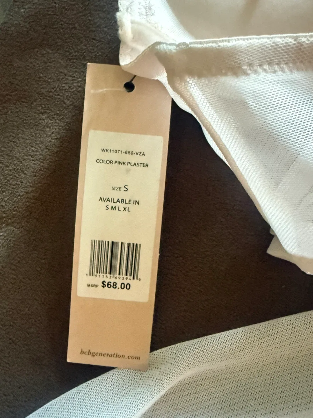 BCBGeneration Luxe Embroidery Push-Up Babydoll - Size S image indicator(7)