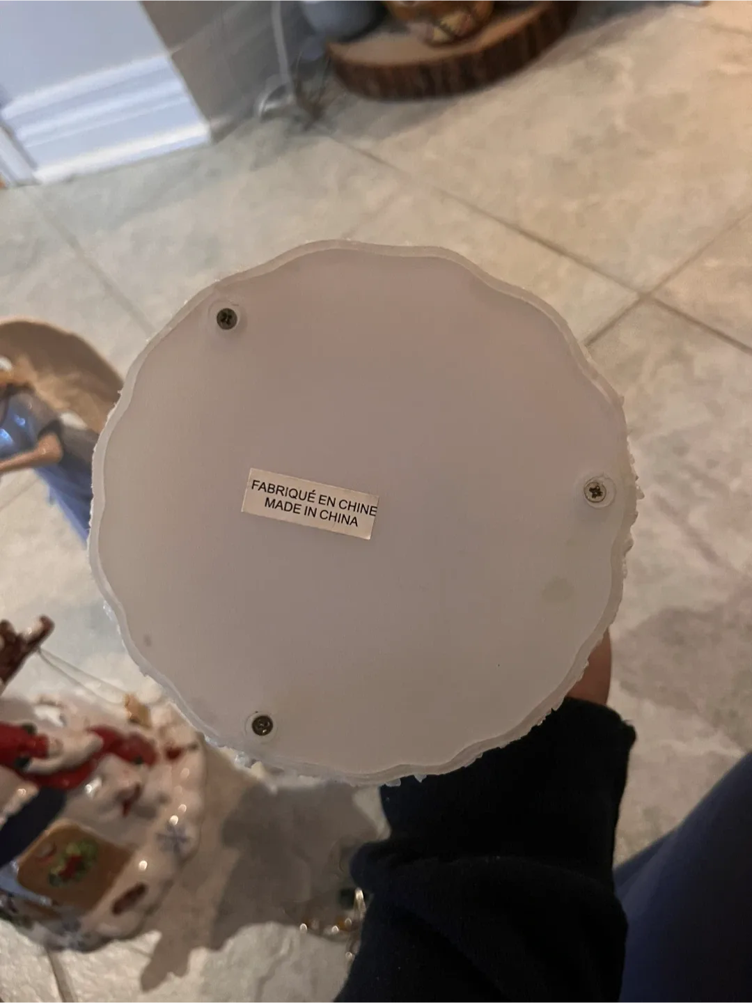 2 Snowman Candle Holders & angel decor (3 ITEM BUNDLE!) image indicator(3)