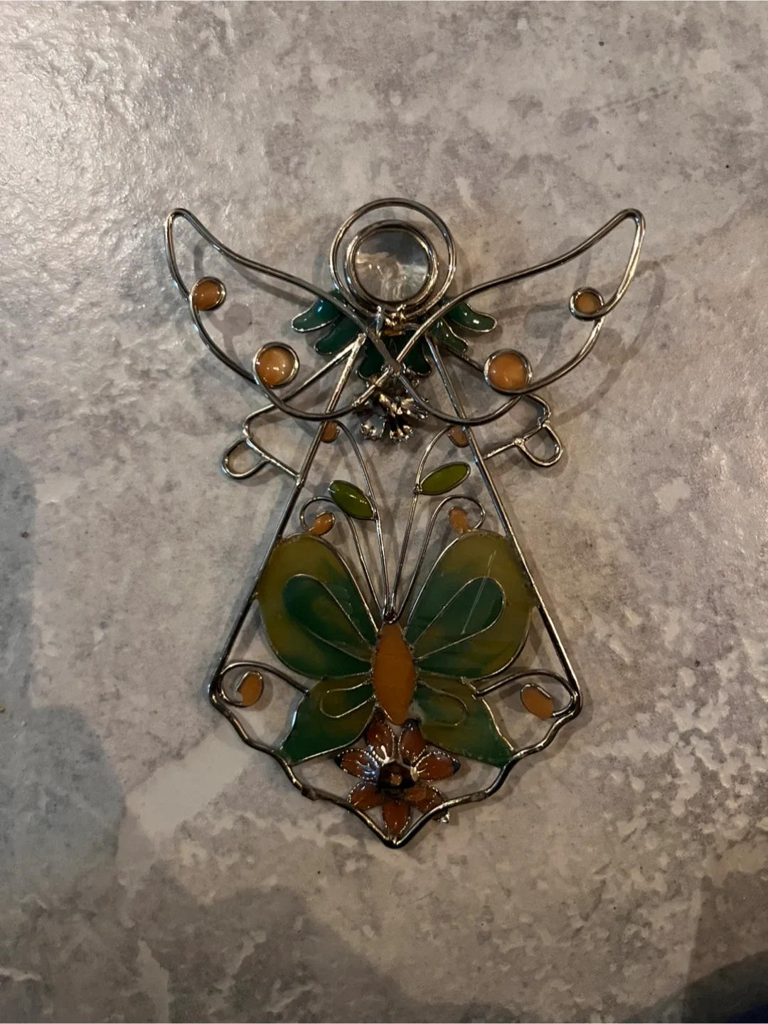 2 Snowman Candle Holders & angel decor (3 ITEM BUNDLE!) image indicator(9)