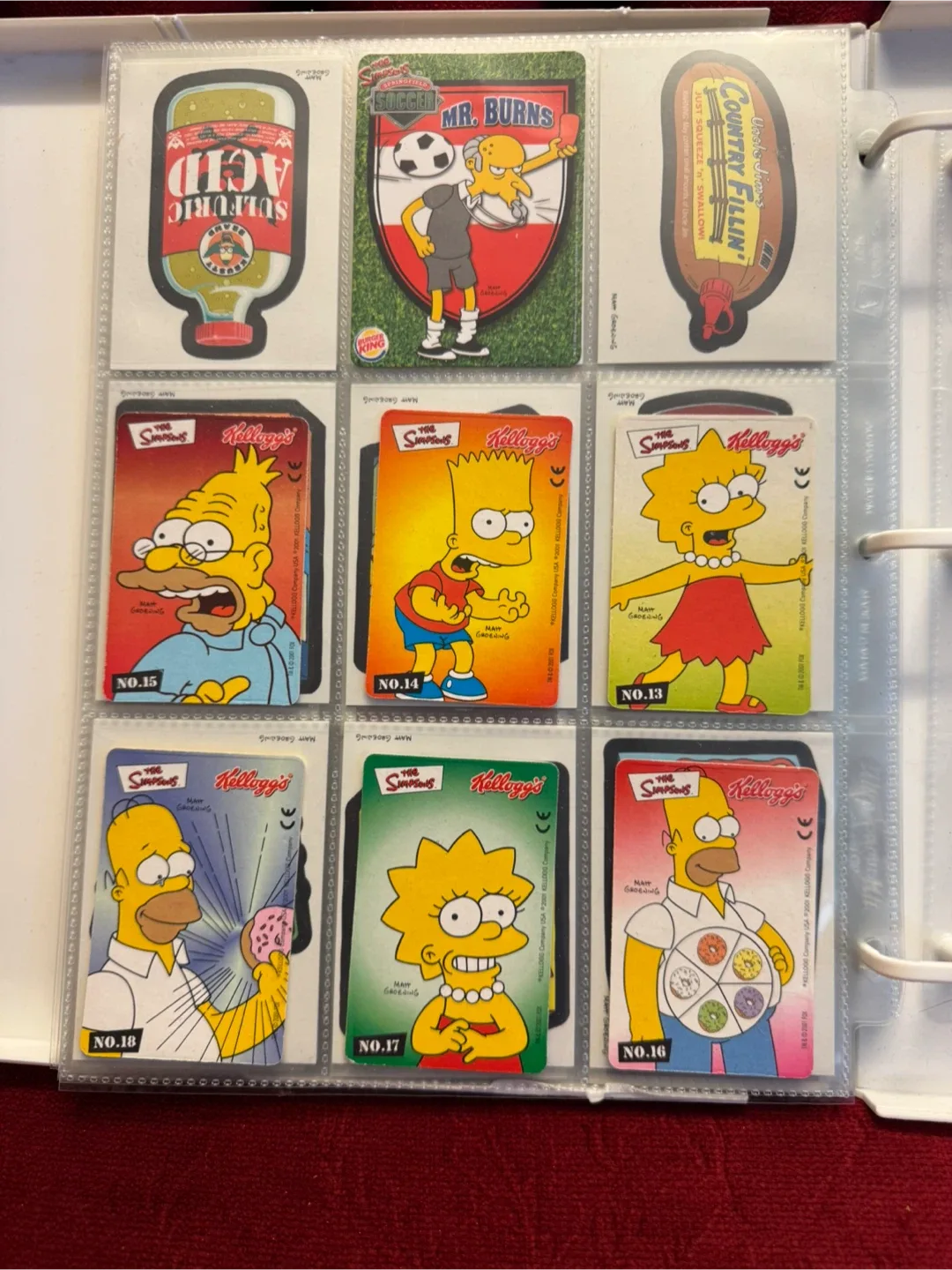 The Simpsons Intwork Trading Cards thumbnail