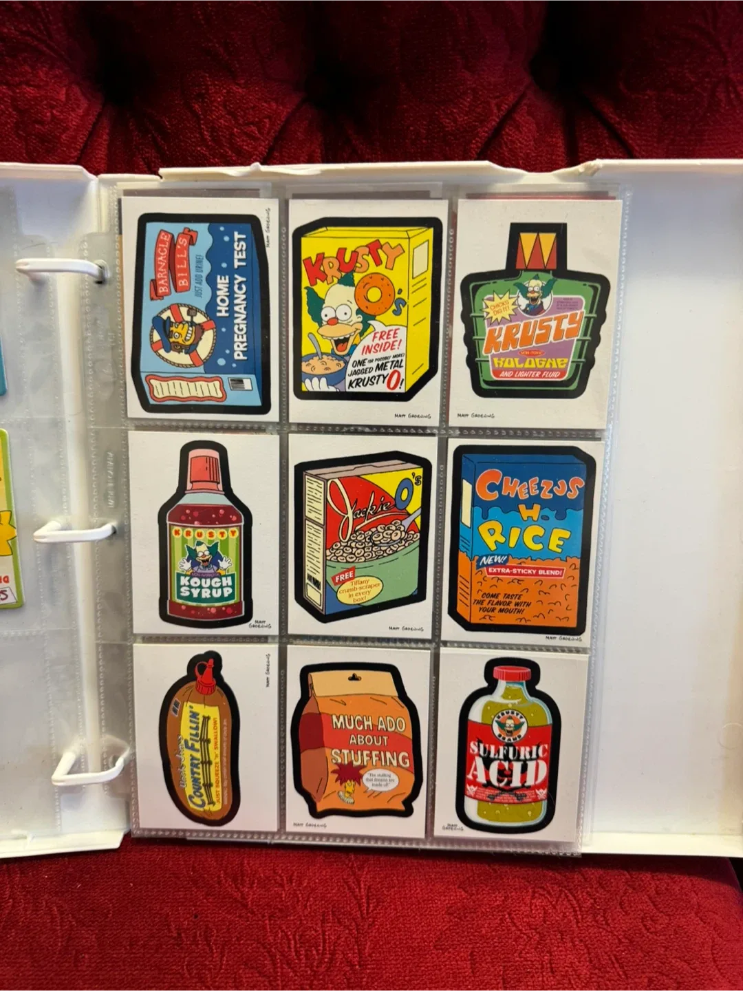 The Simpsons Intwork Trading Cards image indicator(2)