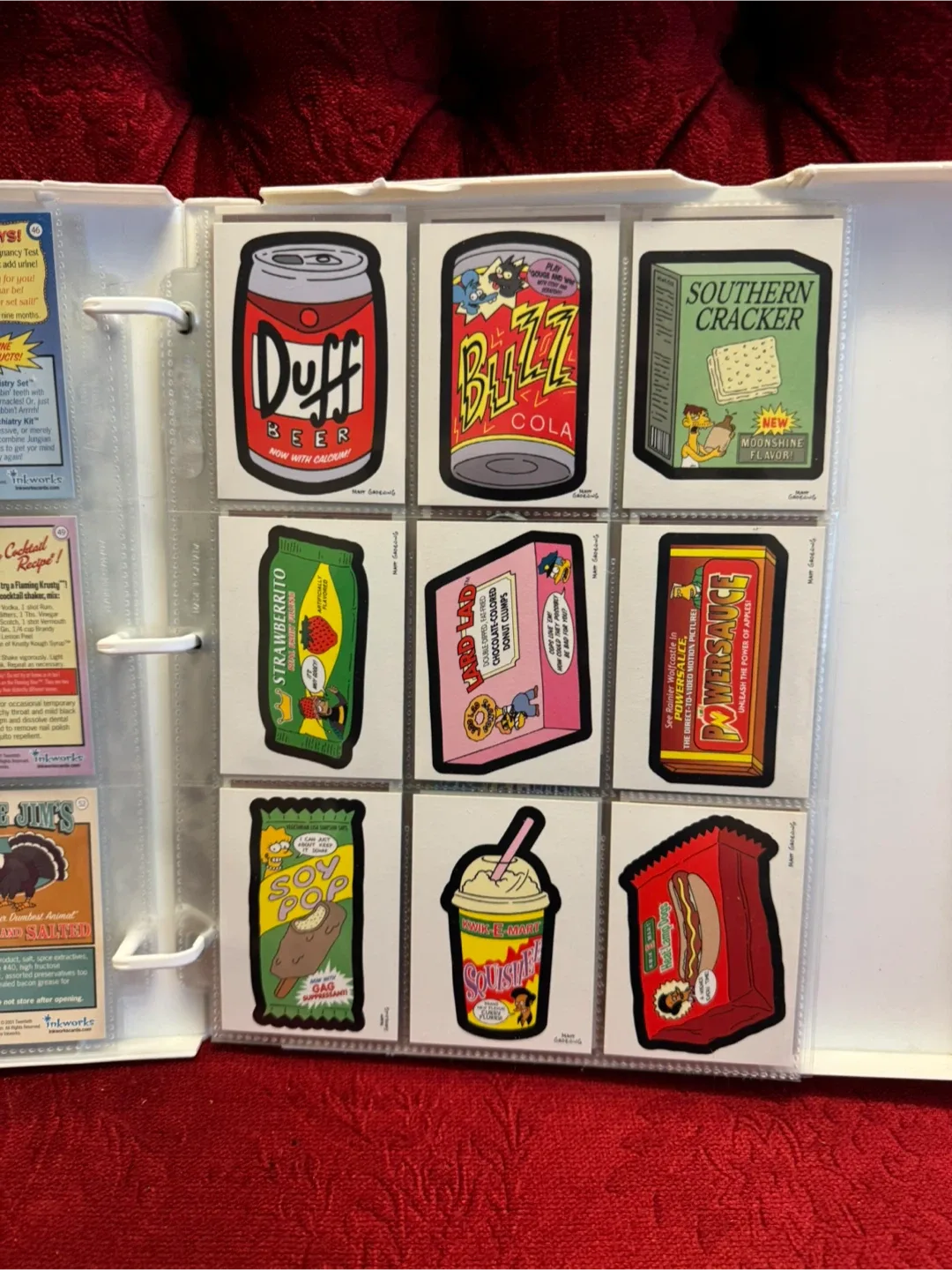 The Simpsons Intwork Trading Cards image indicator(3)