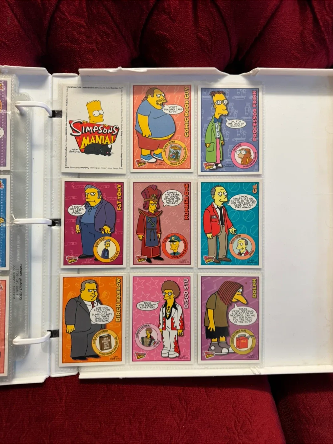 The Simpsons Intwork Trading Cards image indicator(10)