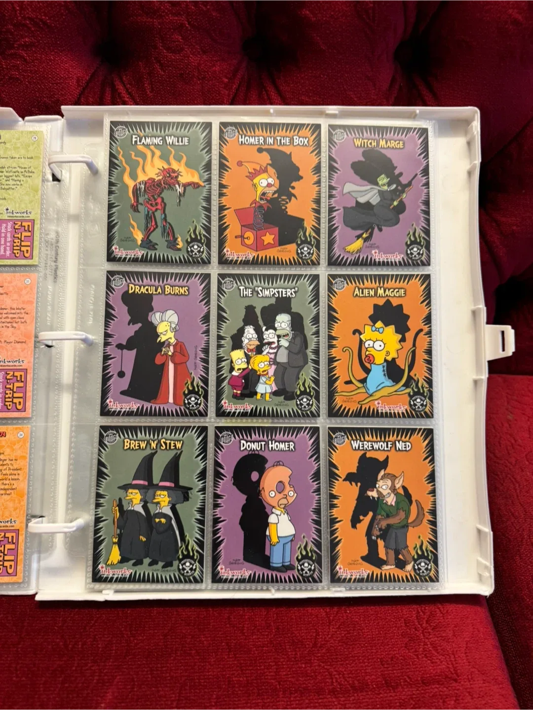 The Simpsons Intwork Trading Cards image indicator(7)