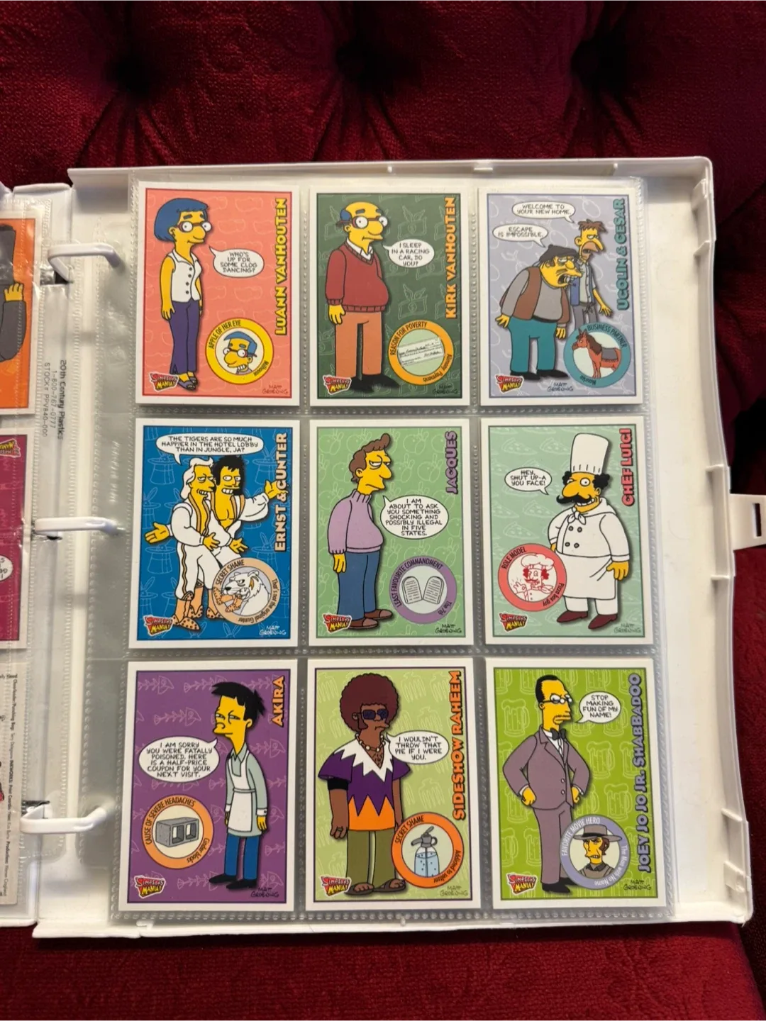 The Simpsons Intwork Trading Cards image indicator(8)