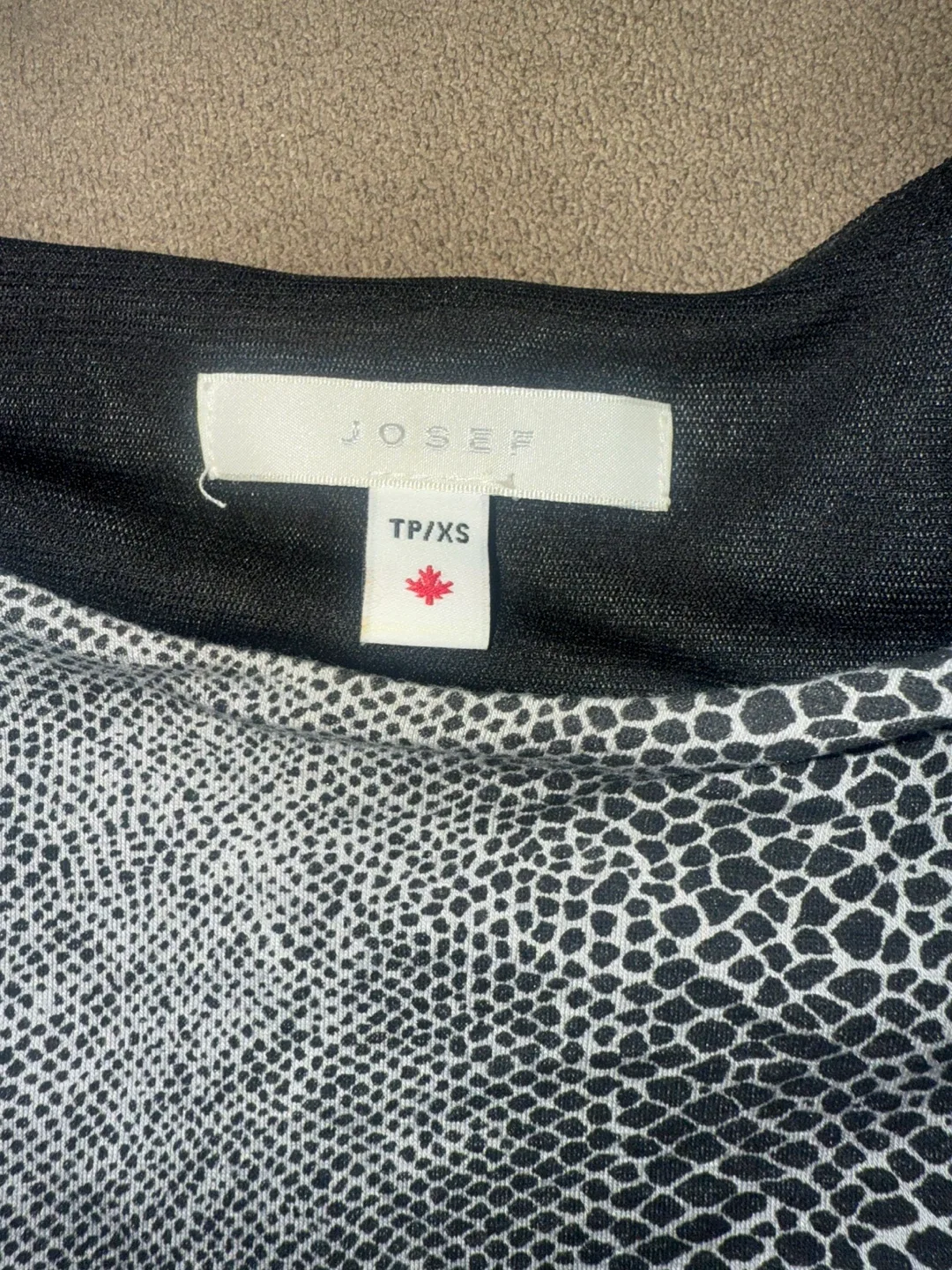 Josef Snakeskin Print Dress - Size XS image indicator(4)