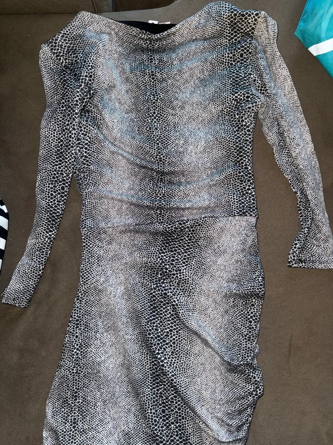 Josef Snakeskin Print Dress - Size XS image indicator(3)