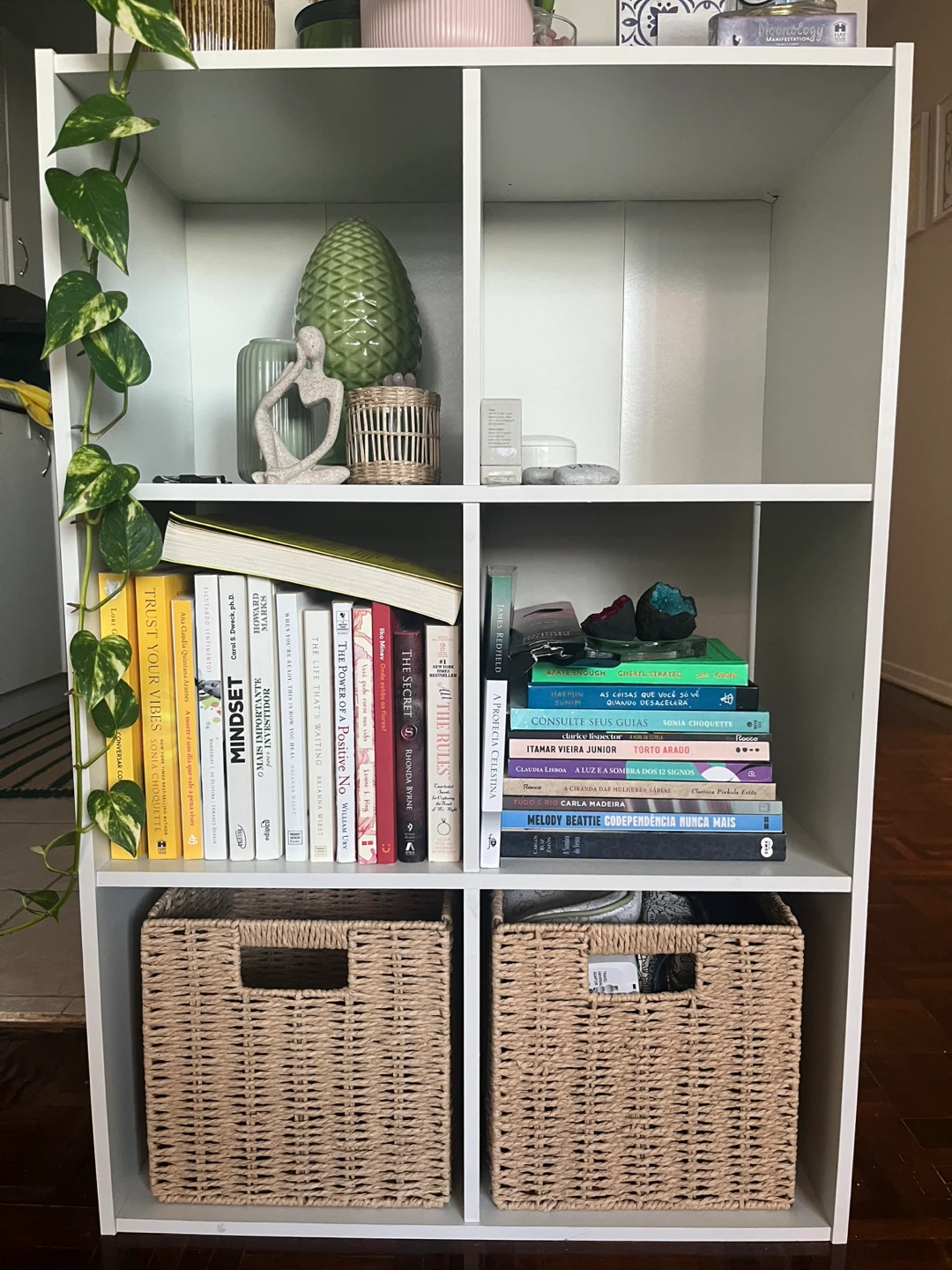 For Living 6-Cube Storage Shelf - White - photo 3