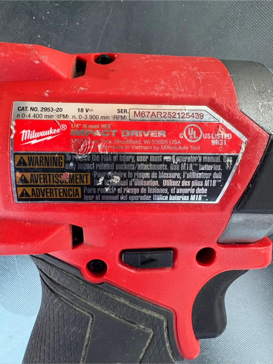 Milwaukee M18 FUEL Impact Driver Kit image indicator(8)
