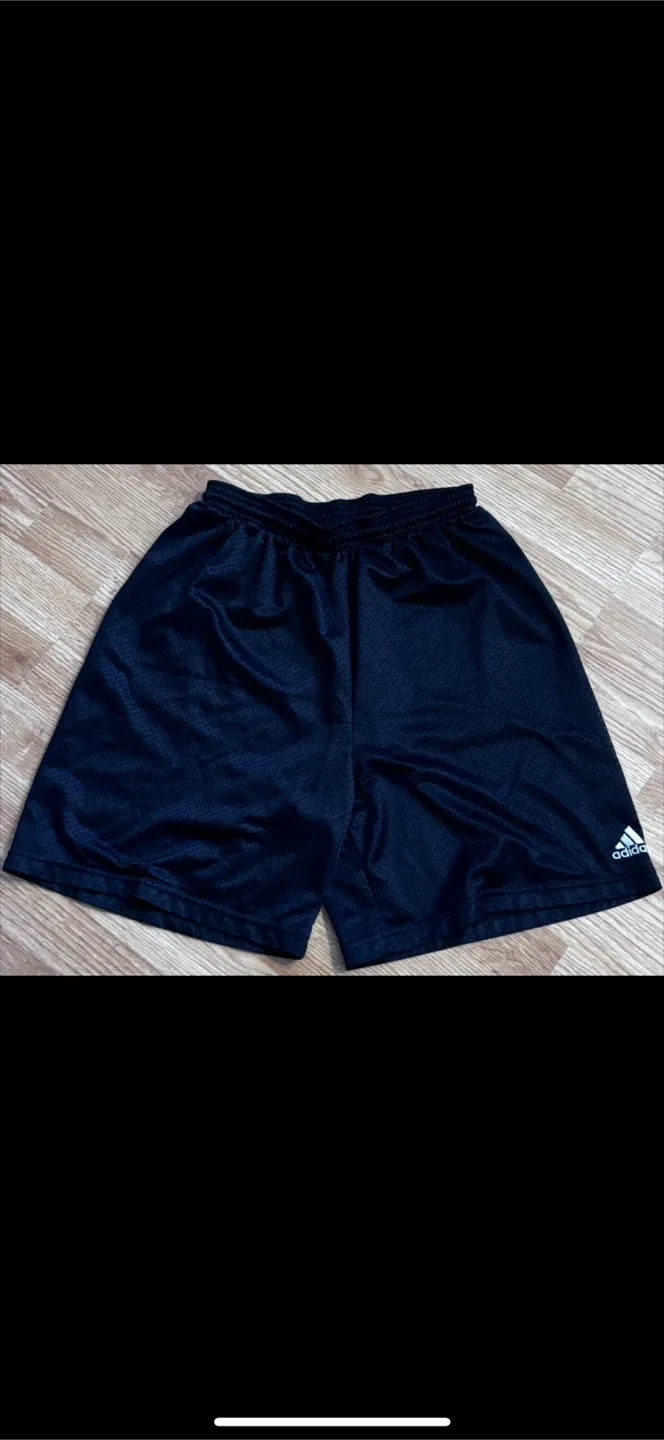 Adidas Black Mesh Shorts