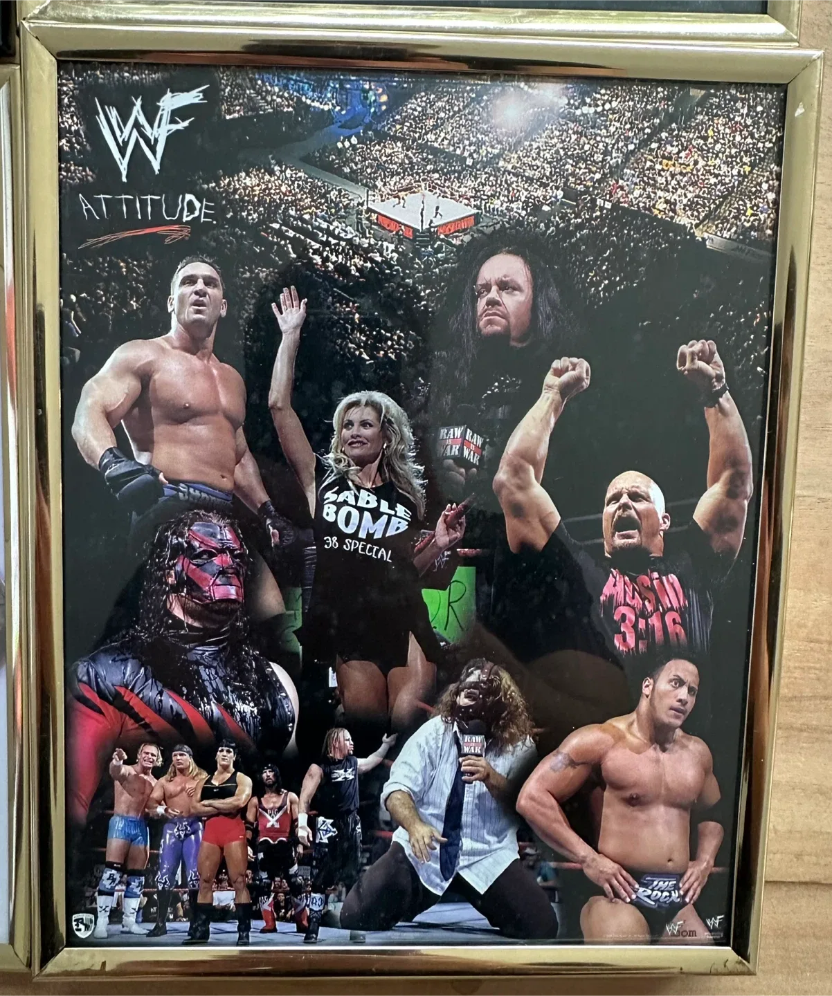 WWE WRESTLING FRAMED 8x10 Posters/Photos image indicator(2)