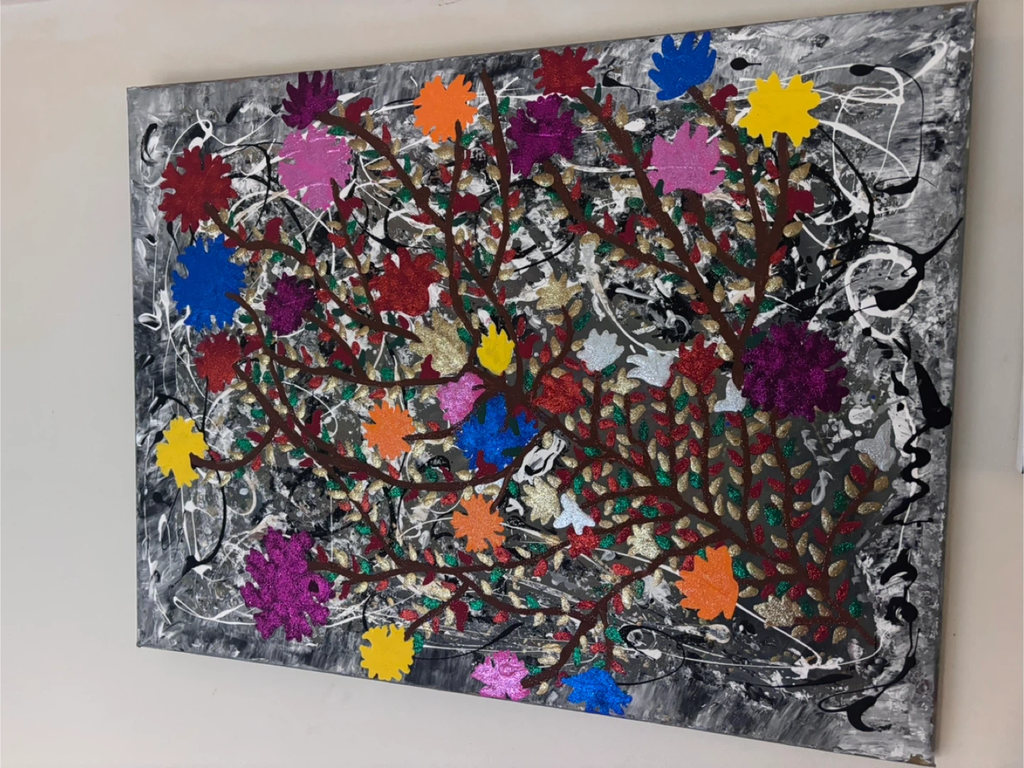 Colorful Tree Painting - photo 3
