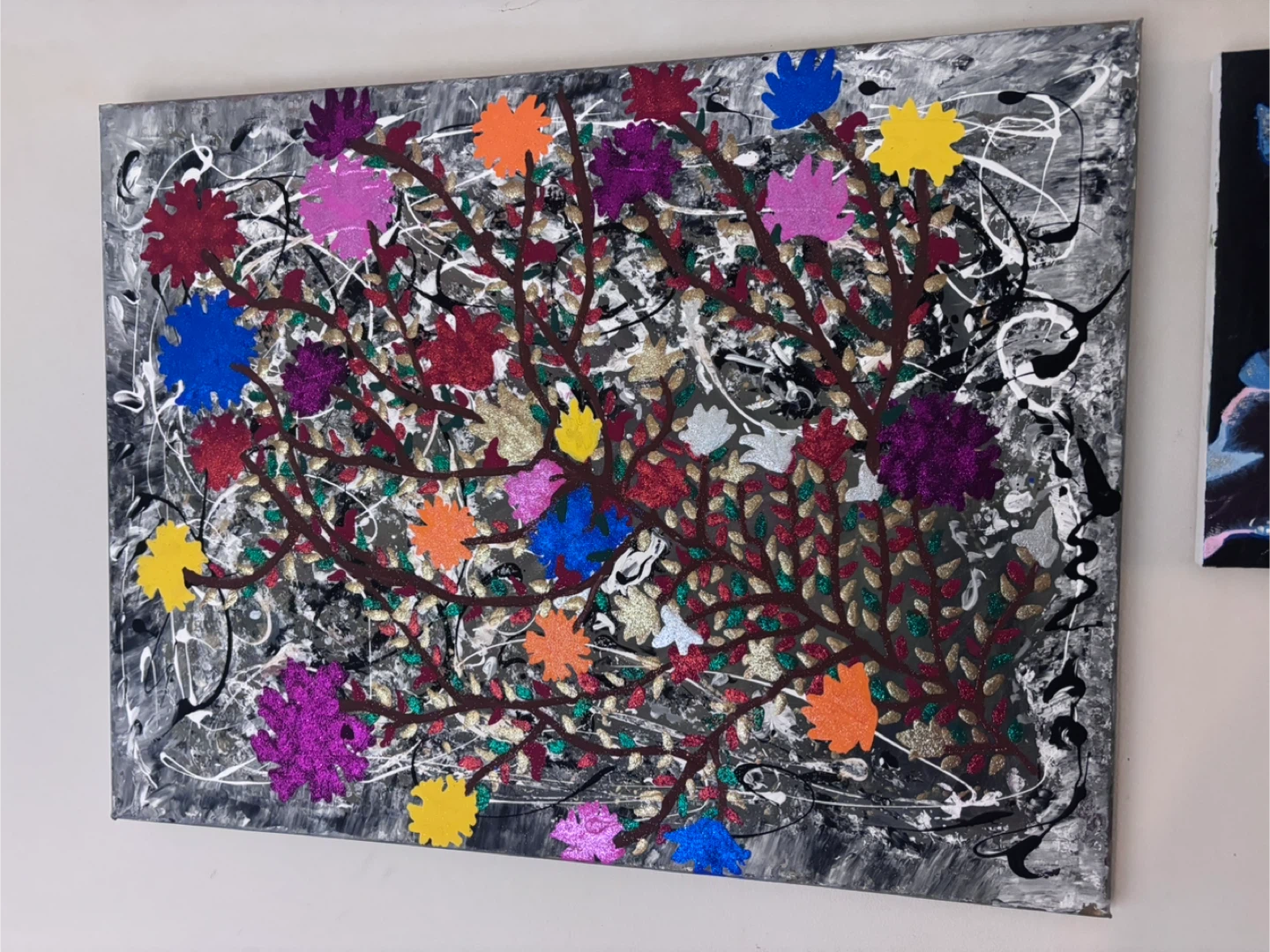 Colorful Tree Painting - photo 2