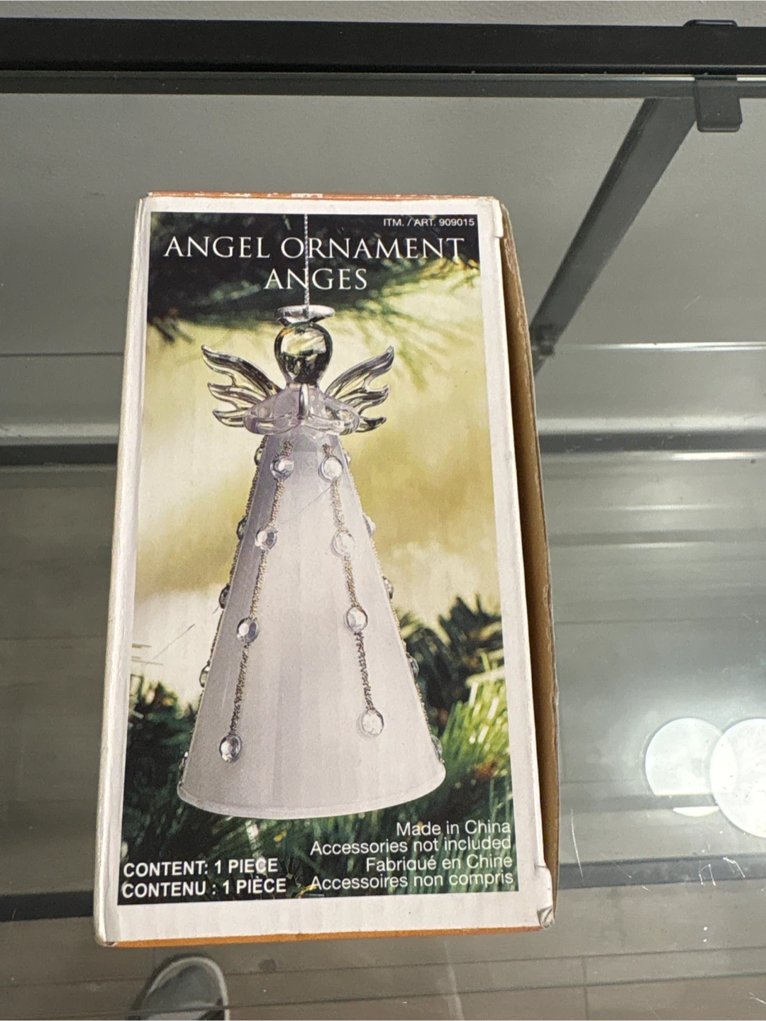 Angel Ornament - Finely Detailed Glass