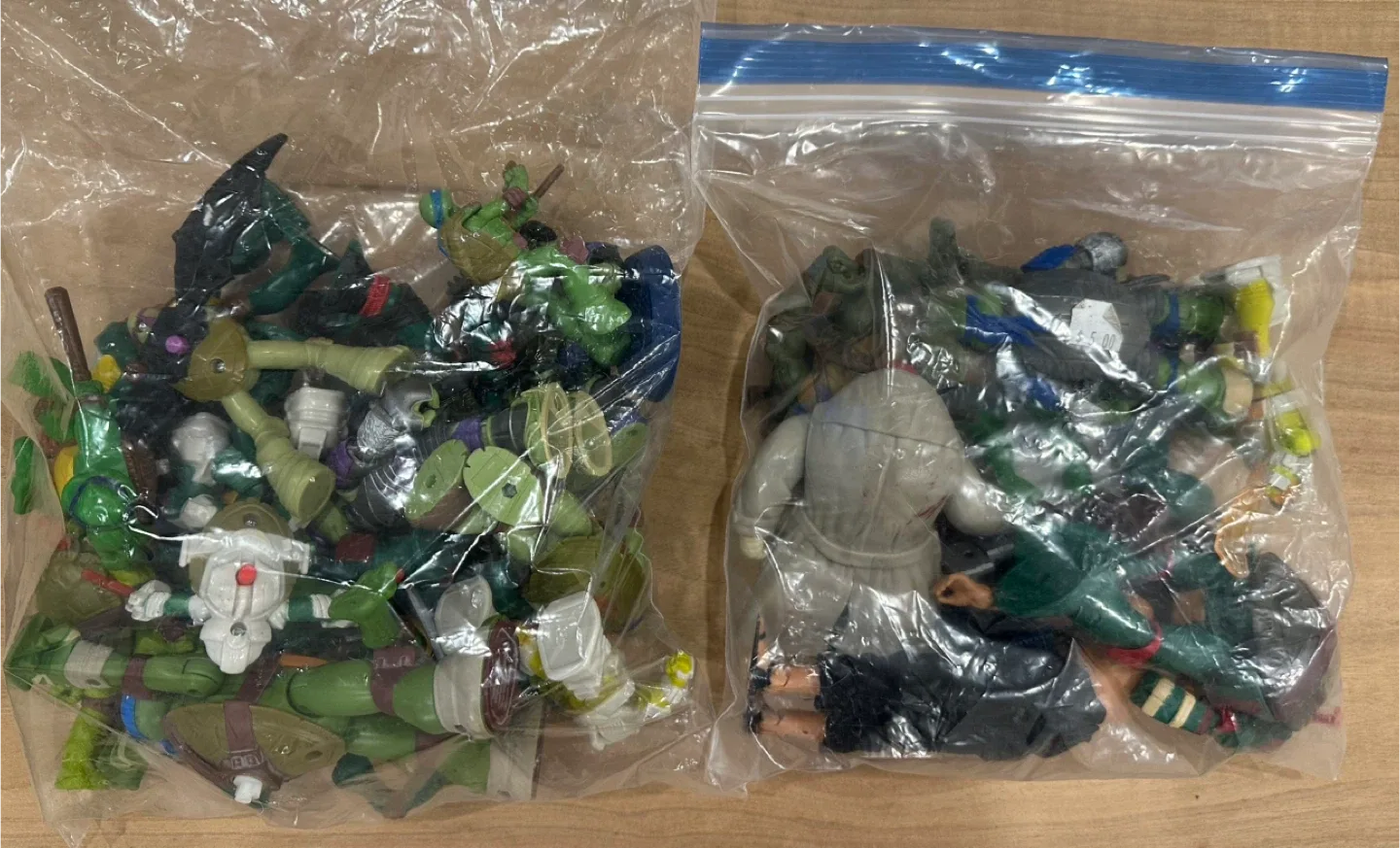 Mixed Action Figures Lot - TMNT, Batman, Spiderman image indicator(5)