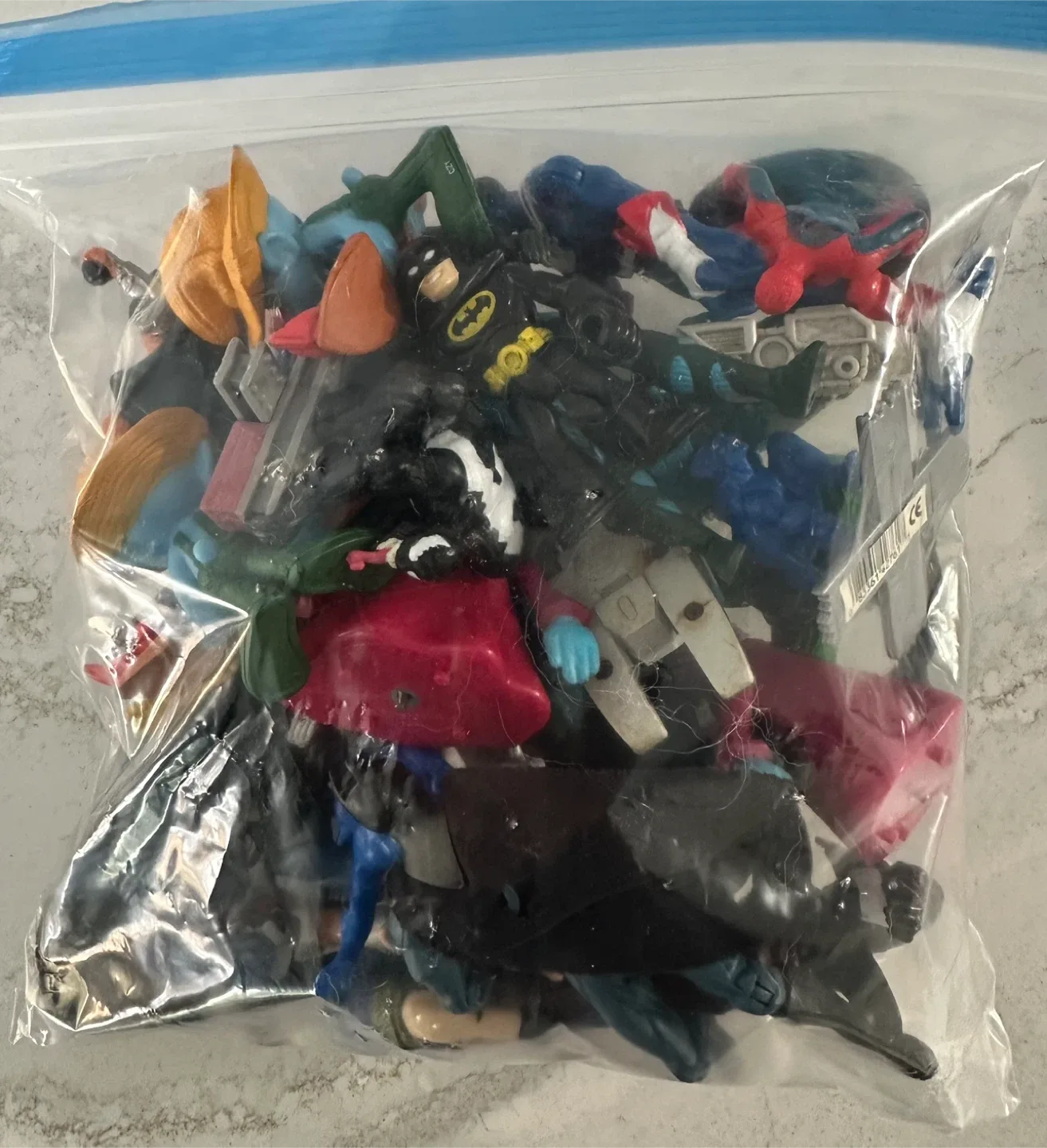 Mixed Action Figures Lot - TMNT, Batman, Spiderman image indicator(4)