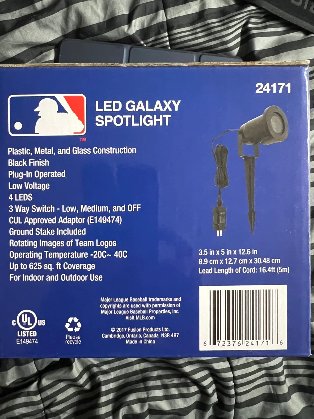 Toronto Blue Jays LED Galaxy Spotlight image indicator(2)