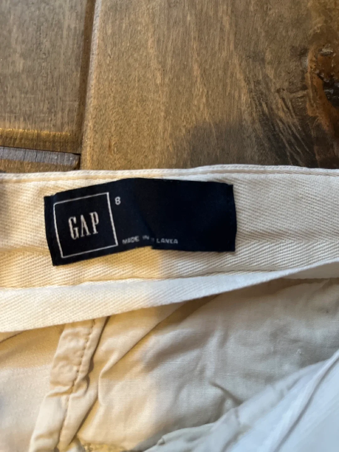 GAP Beige Pants - Size 8 image indicator(2)