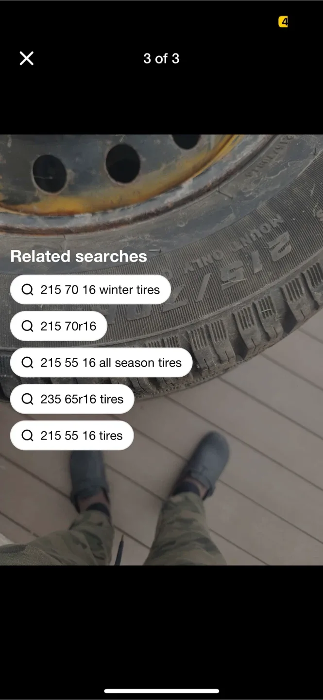 Set of Winter Tires - 215/75R16 image indicator(3)