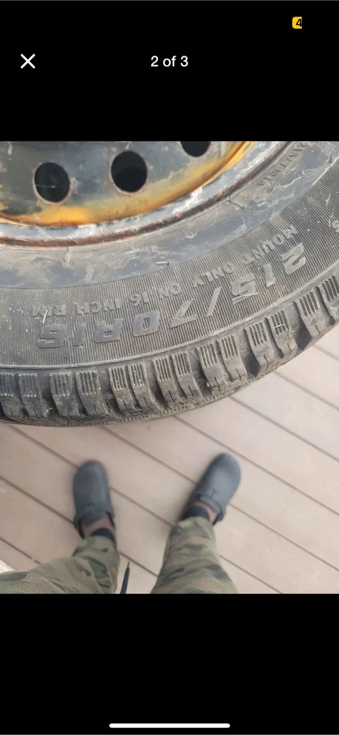 Set of Winter Tires - 215/75R16 image indicator(2)