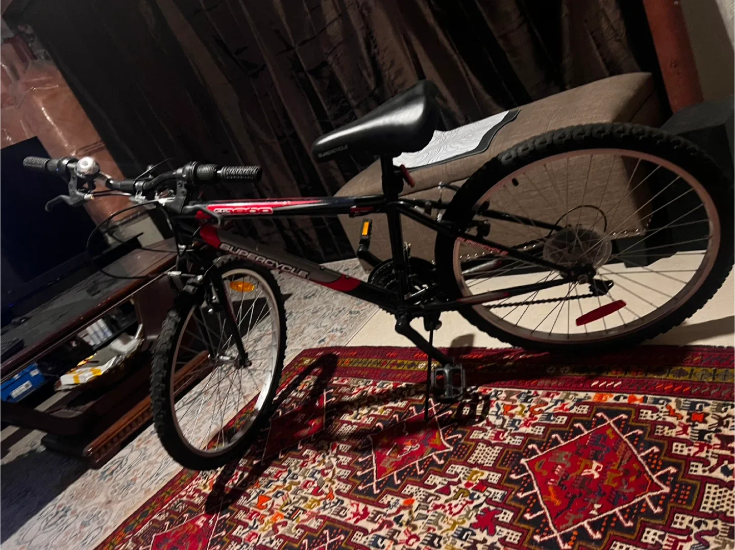 Supercycle Mountain Bike - Black & Red image indicator(3)