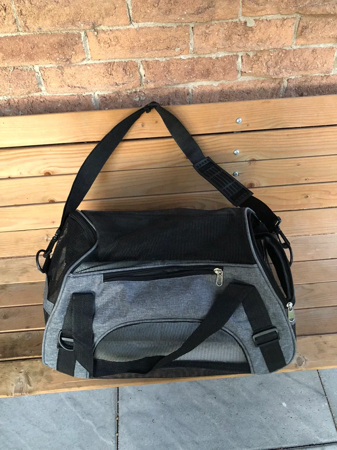 Grey Pet Carrier - New! thumbnail