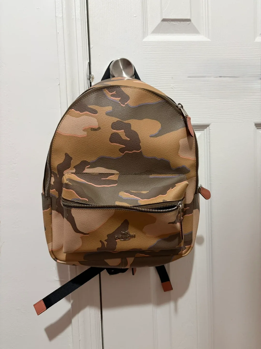 Coach Camo Print Mini Backpack