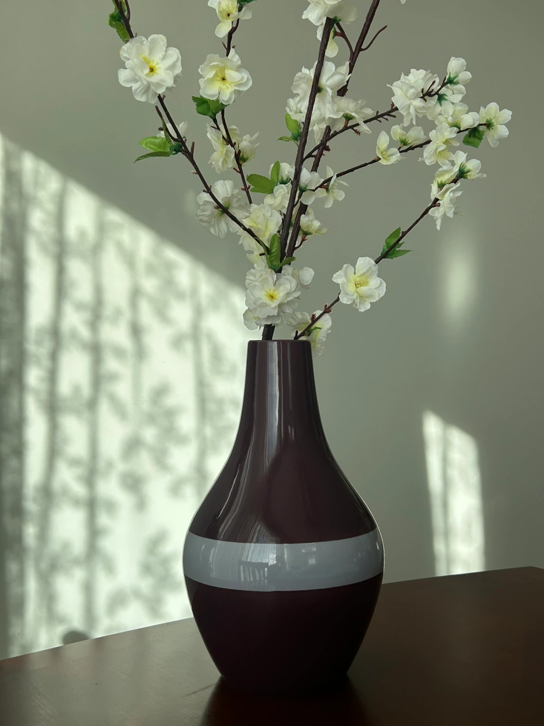 Purple Decorative Glass Vase - photo 2