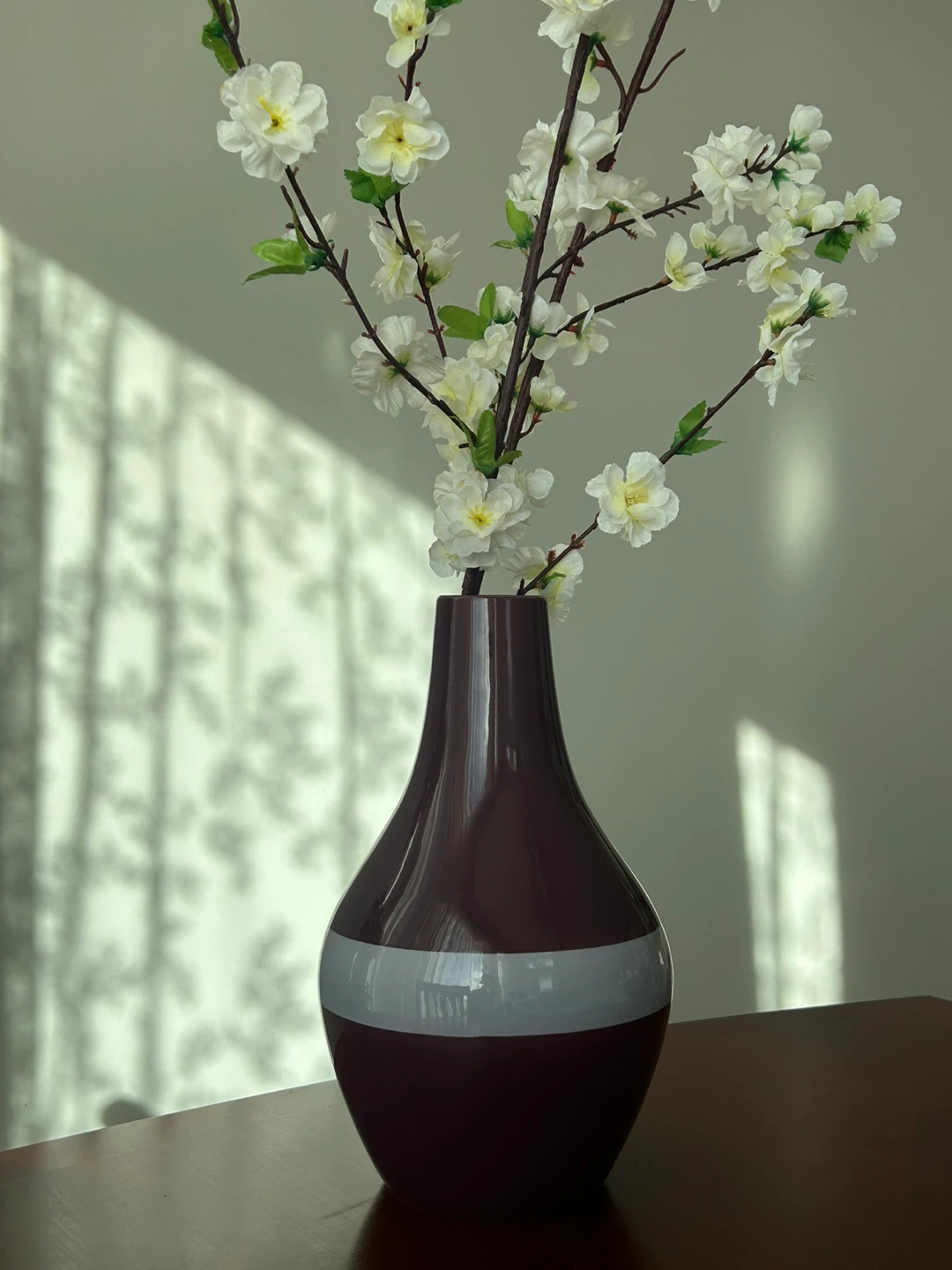 Purple Decorative Glass Vase - photo 3