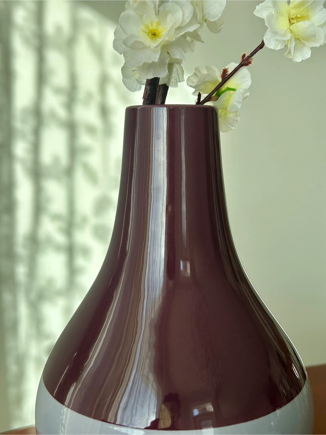 Purple Decorative Glass Vase - photo 5