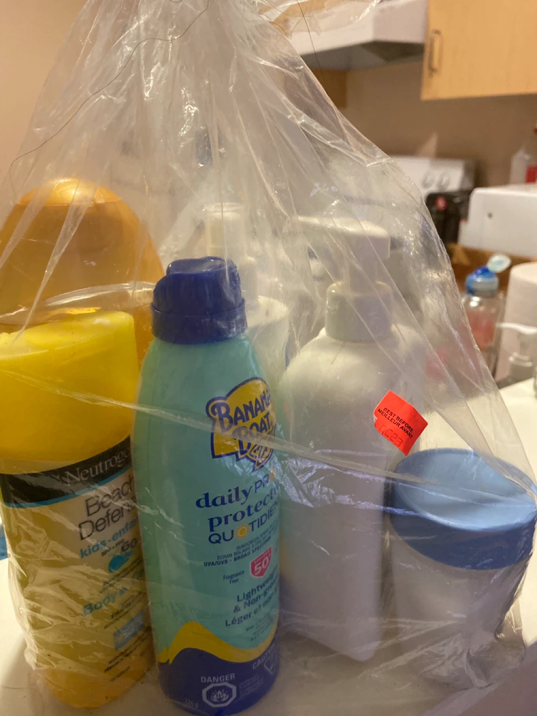 House materials and beauty products